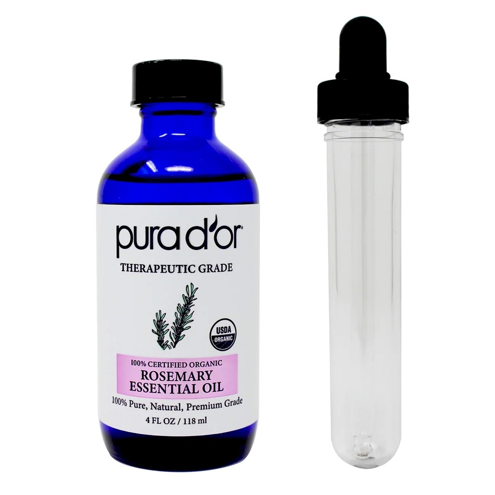 4oz Rosemary Essential Oil - USDA Organic, 100% Pure, Natural, Therapeutic Grade